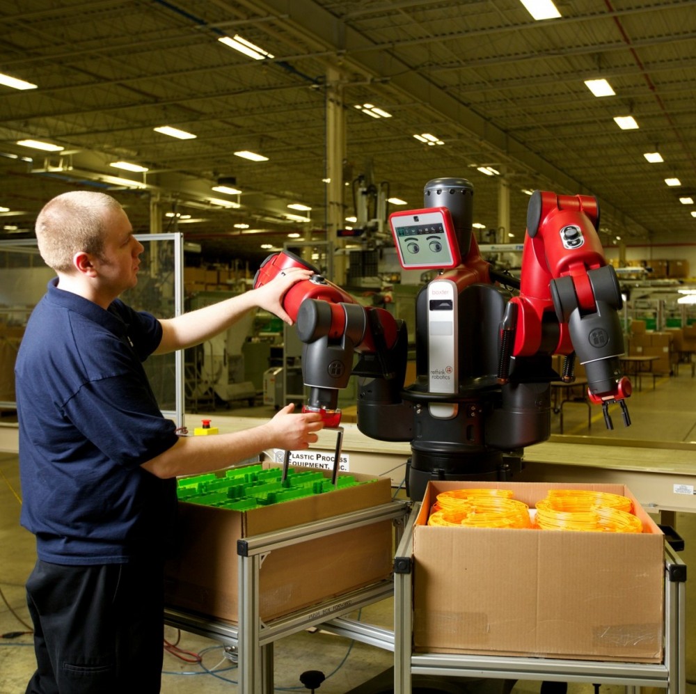 Baxter Manufacturing Robot Packing Knex